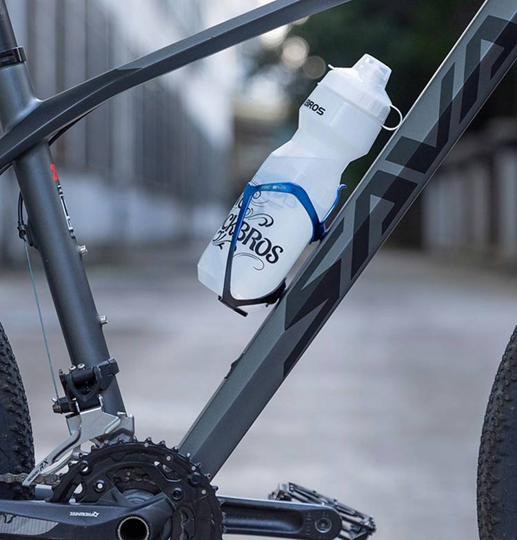 Rockbros bicycle electroplating gradient aluminum alloy inverted kettle